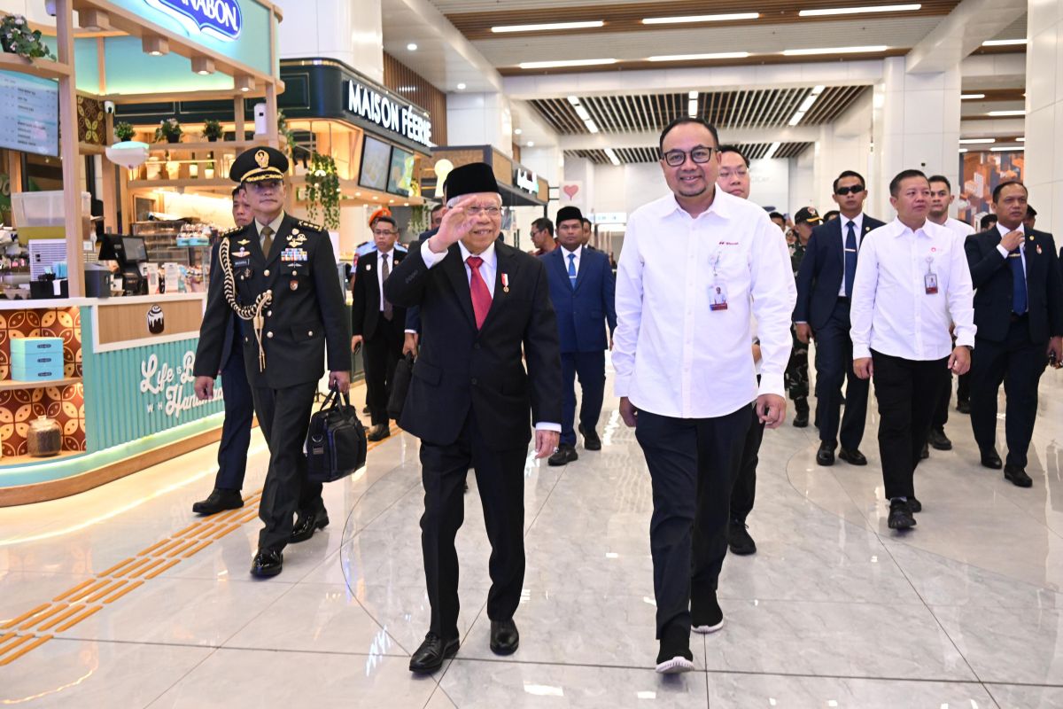 Wapres Ma'ruf Amin ke Sumedang hadiri upacara pelantikan Pamong Praja Muda IPDN