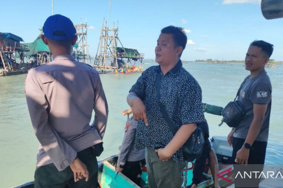 Tim gabungan Bangka Barat tertibkan tambang liar di Perairan Belembang