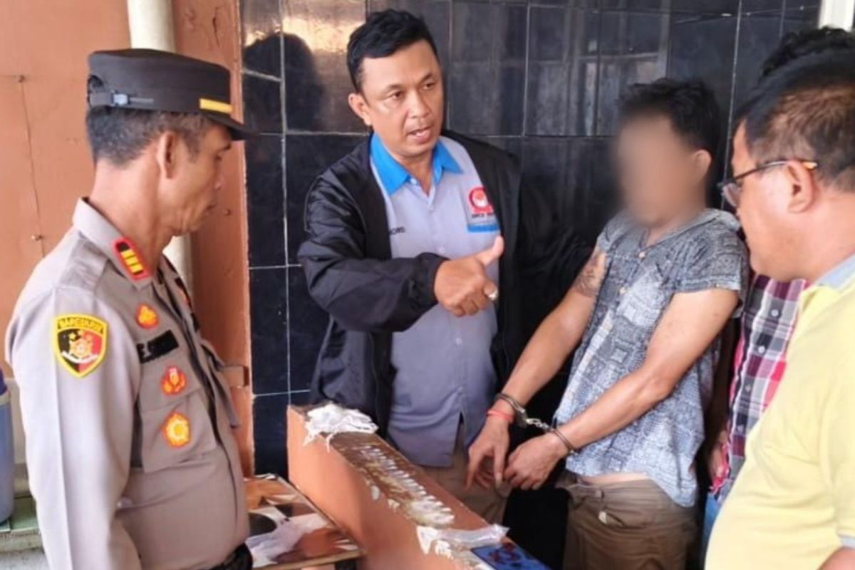 Polres Simalungun tangkap pengedar narkoba di kawasan Perumnas Batu VI, segini barang buktinya