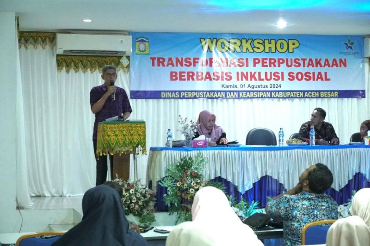 60 pustakawan gampong Aceh Besar dibekali perpustakaan berbasis Inklusi Sosial