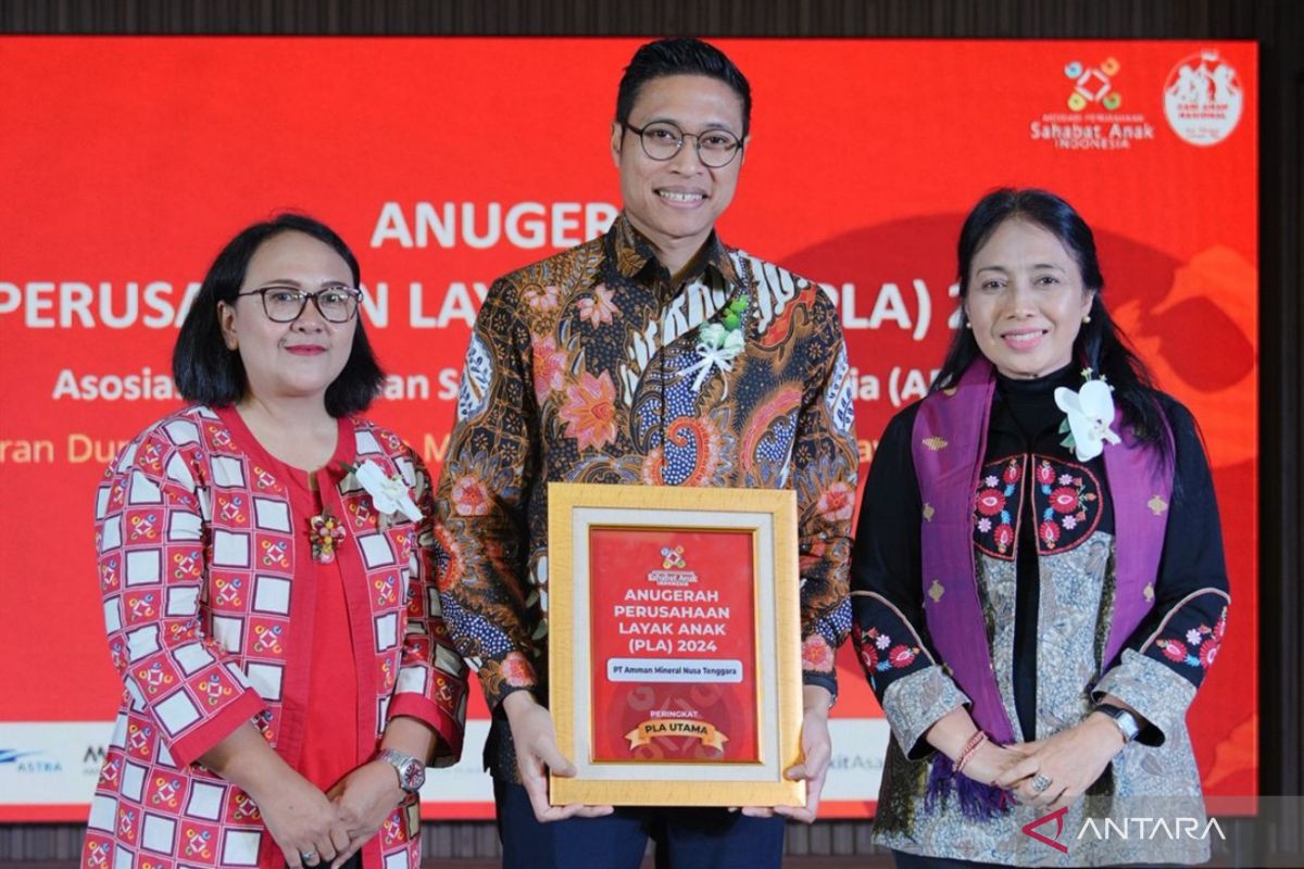 AMMAN raih dua penghargaan Anugerah Perusahaan Layak Anak 2024