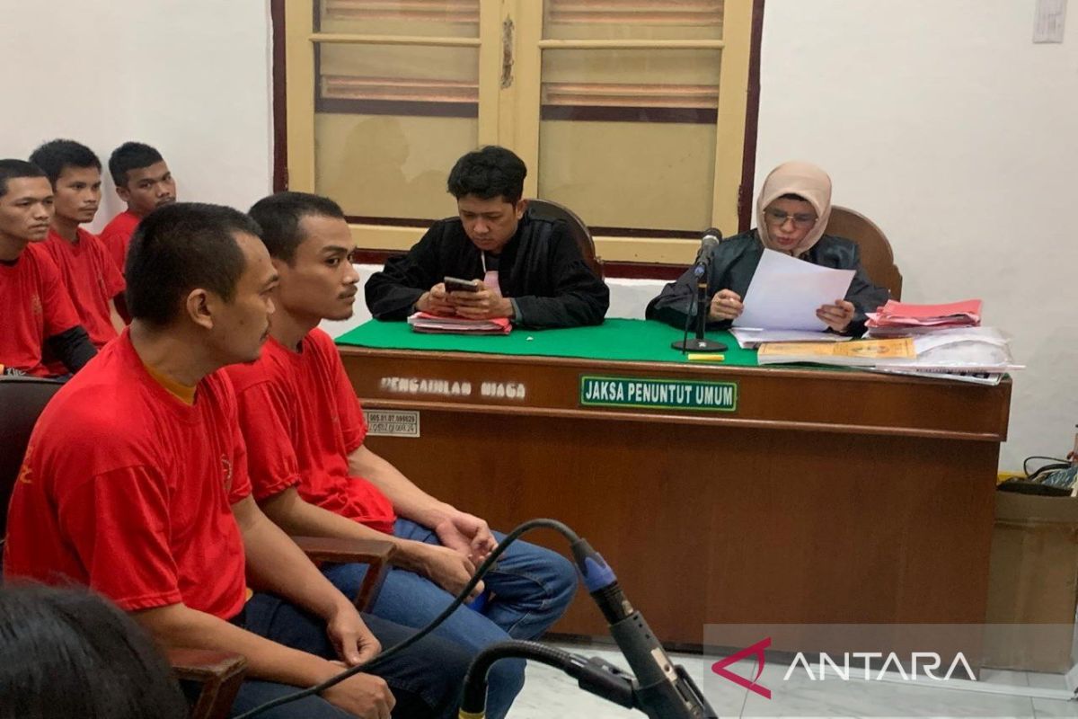 PN Medan adili tiga pria asal Jakarta didakwa curi 22 baterai motor listrik