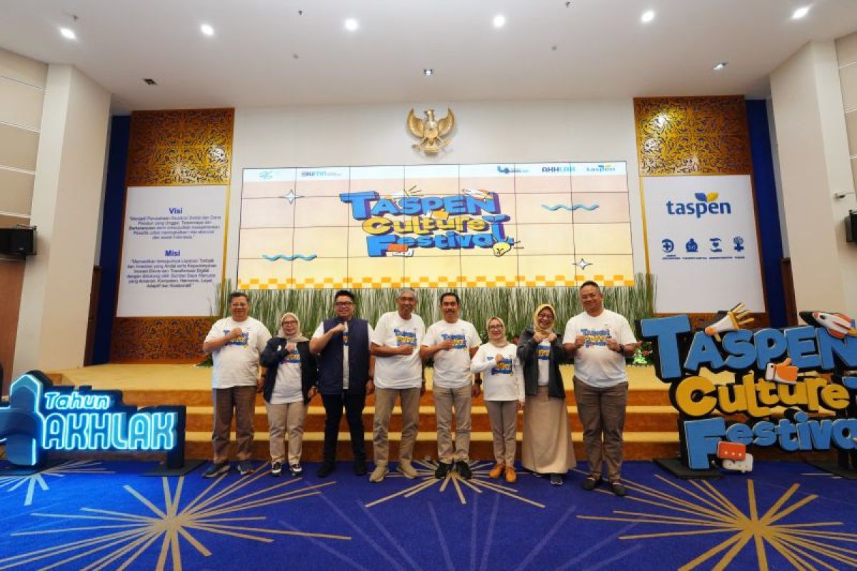 Taspen gelar culture festival perkokoh budaya AKHLAK