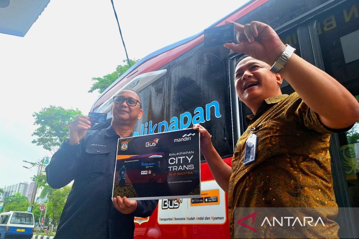 Bank Mandiri dukung elektronifikasi transportasi Kota Balikpapan