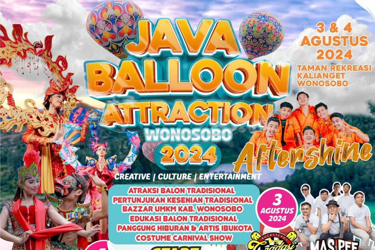 Java Balloon Attraction kemas balon udara jadi industri pariwisata