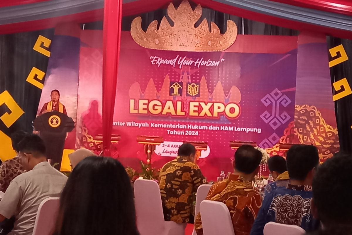 Kanwil Kemenkumham Lampung gelar Legal Expo