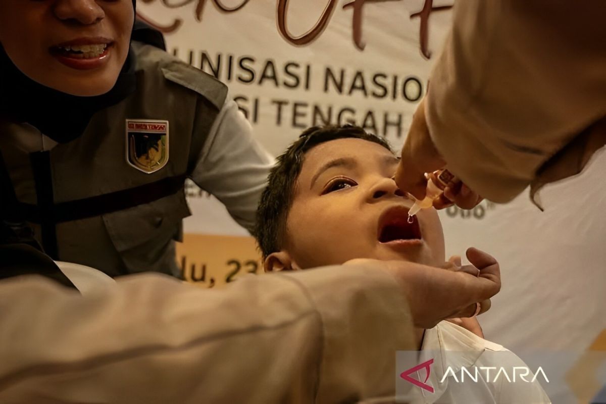 Realisasi PIN Polio di Sulteng capai 81,2 persen