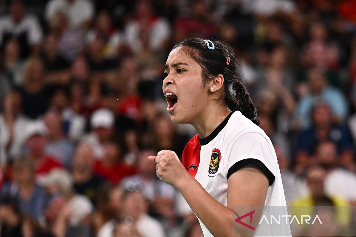 Menang dramatis, Gregoria jaga asa Indonesia di perempat final Olimpiade Paris 2024