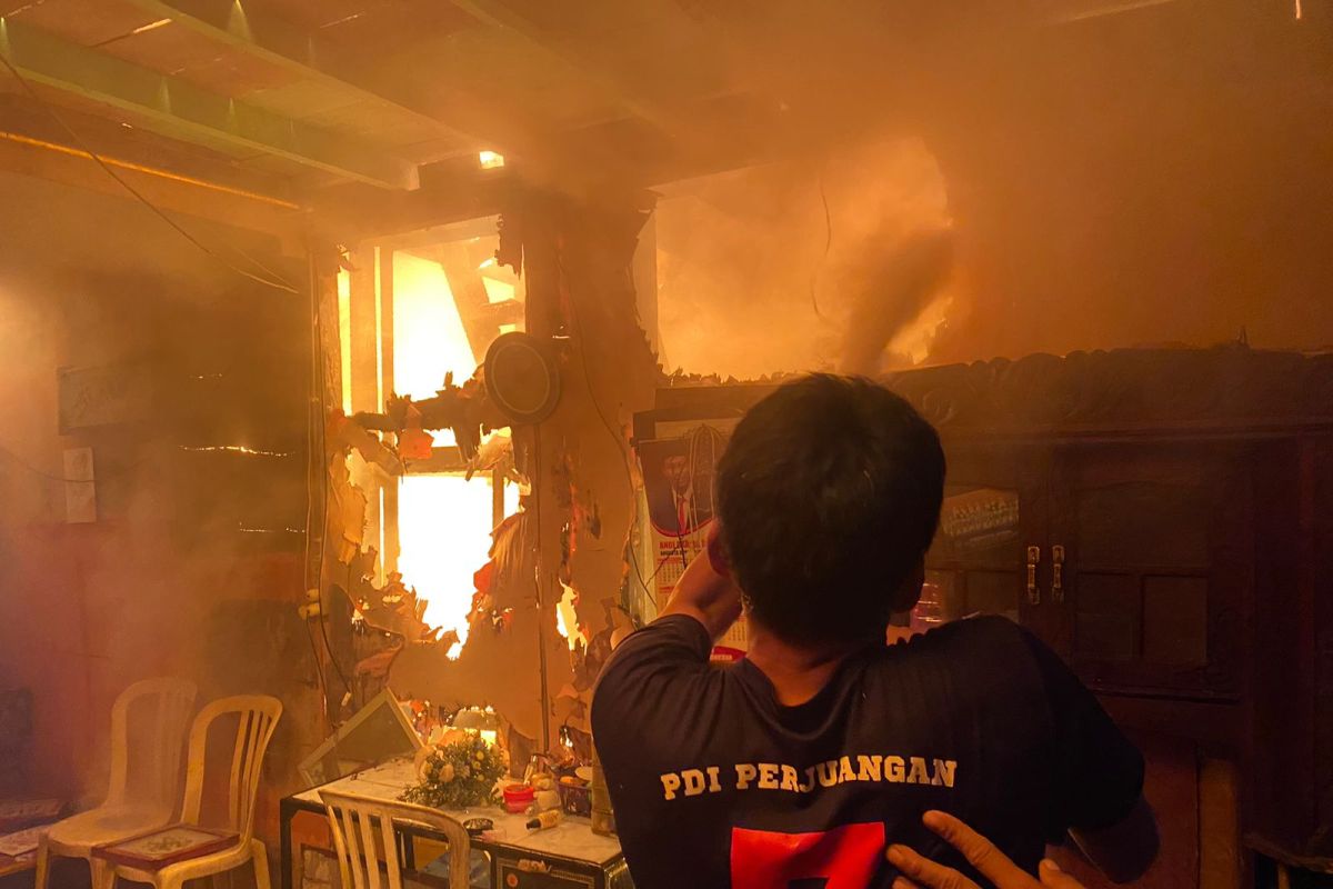 20 rumah di Inhil hangus terbakar