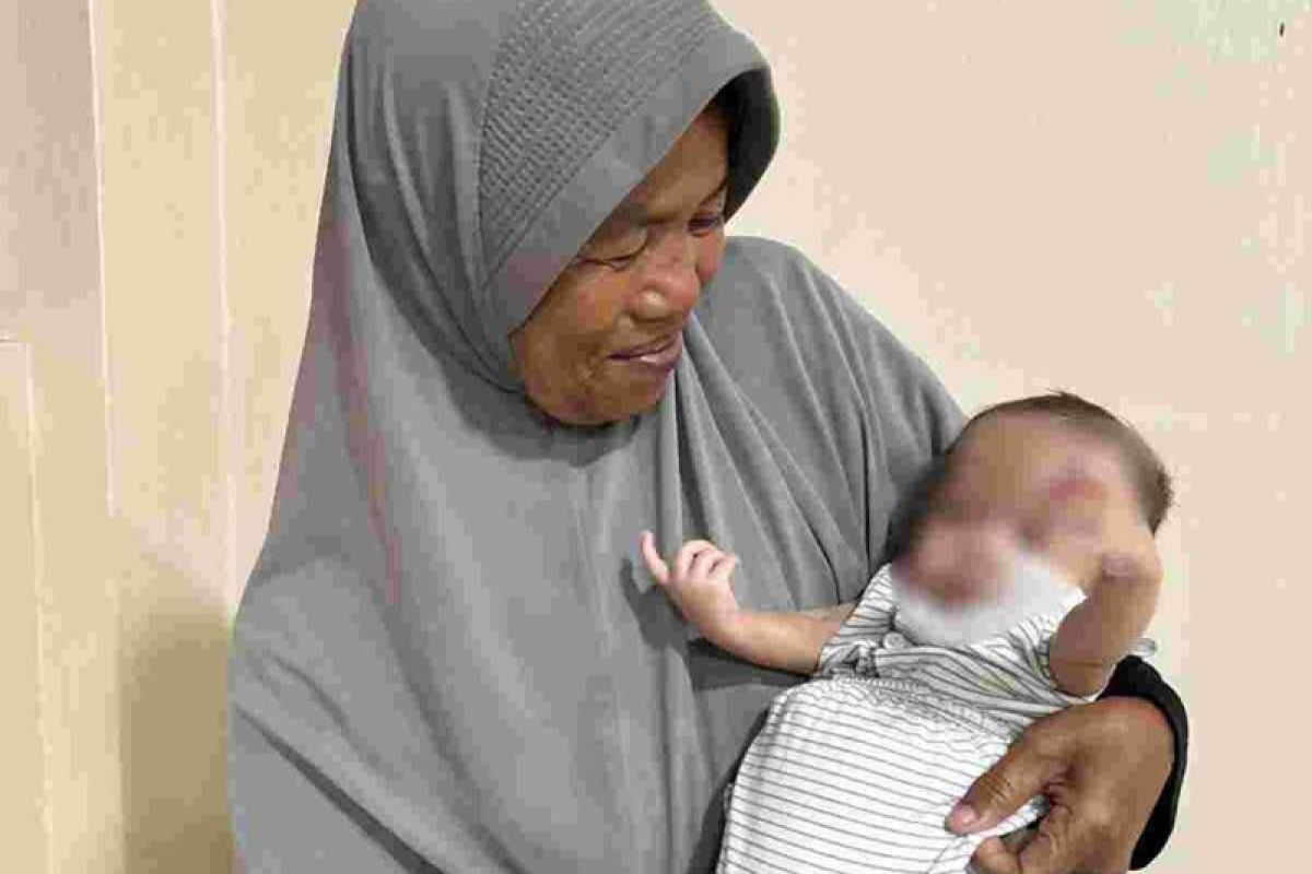 Dinsos berhasil selamatkan seorang bayi enam bulan yang terlantar