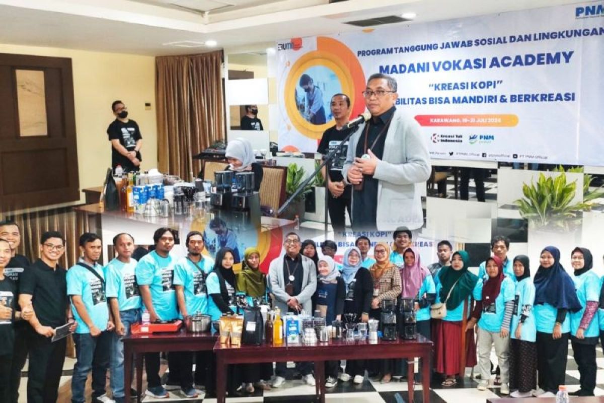 PNM luncurkan Madani Vokasi Academy, latih disabilitas kreasikan kopi