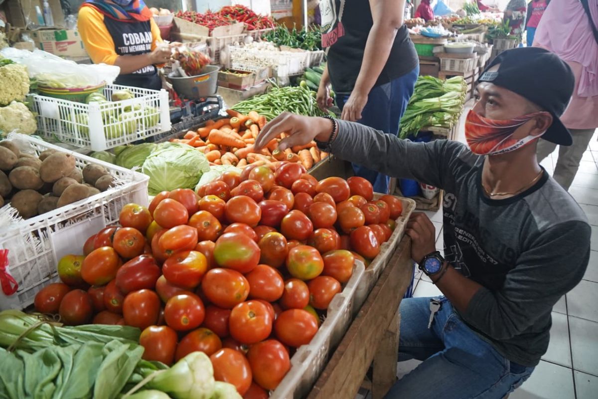 Penurunan harga sejumlah komoditas picu deflasi Juli Kota Madiun