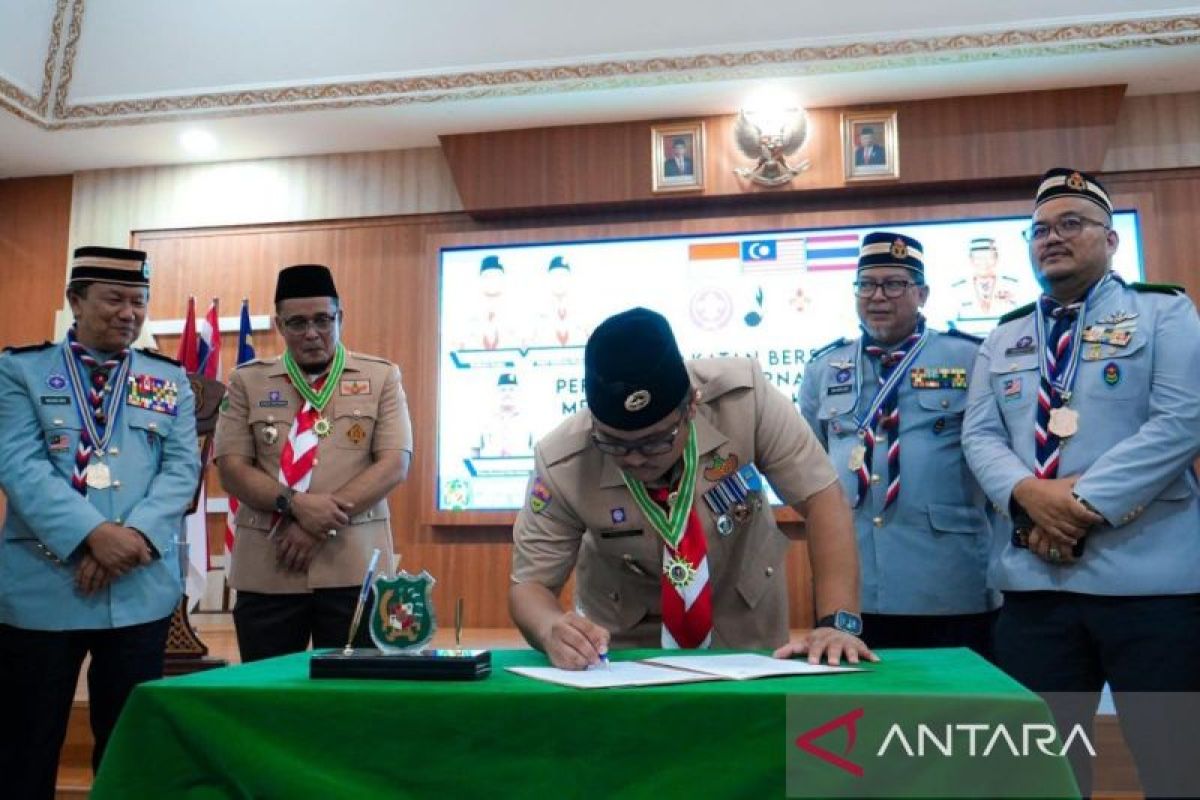 Pramuka Medan jalin kerja sama Pengakap Malaysia dan Scout Thailand