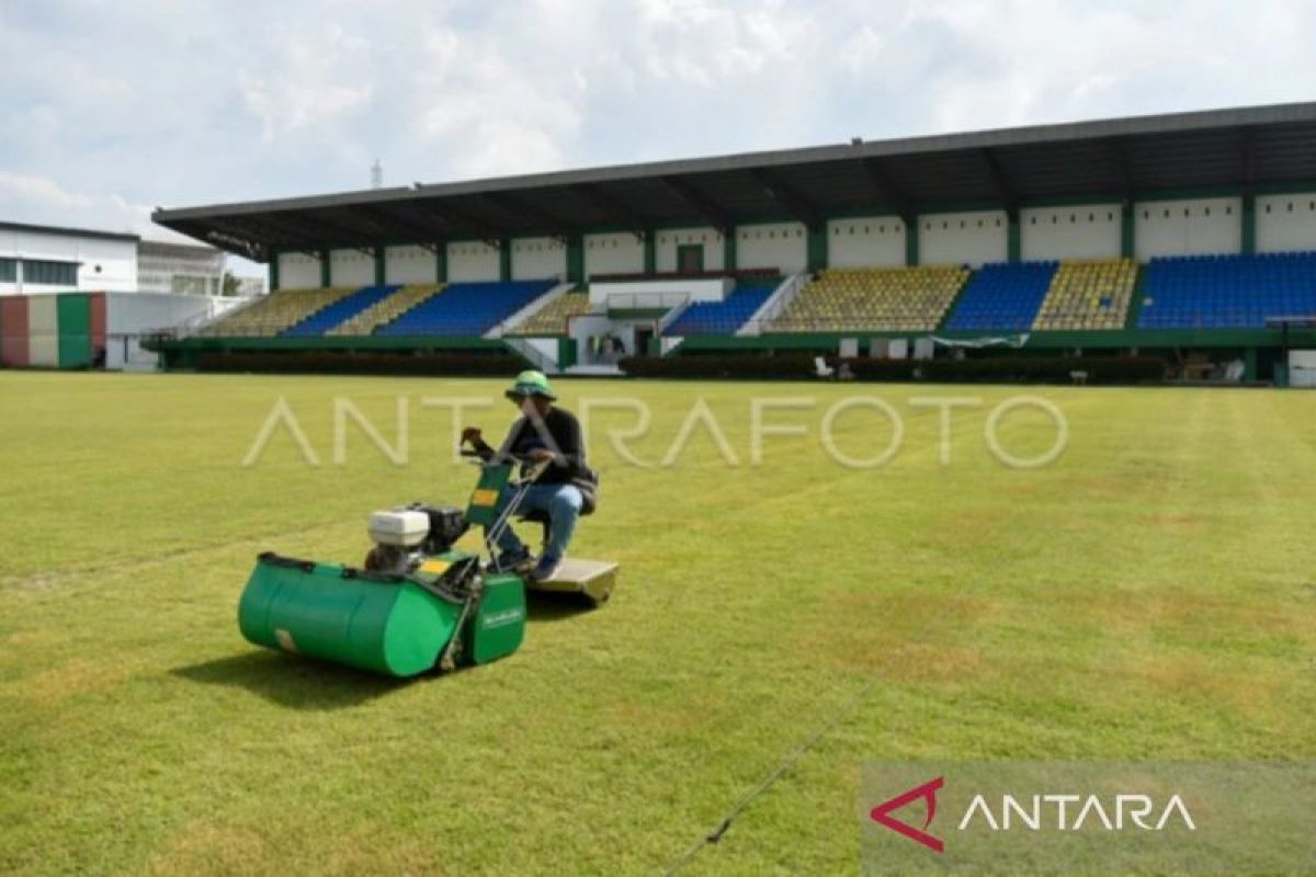 Renovasi Stadion Mini  untuk PON 2024 memasuki tahap penyelesaian