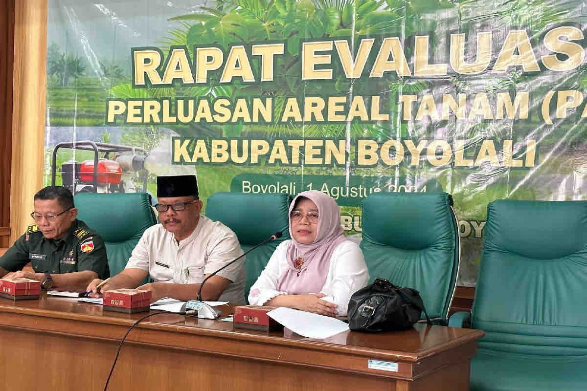 Kementan sinergi tingkatkan perluasan areal tanam padi di Boyolali