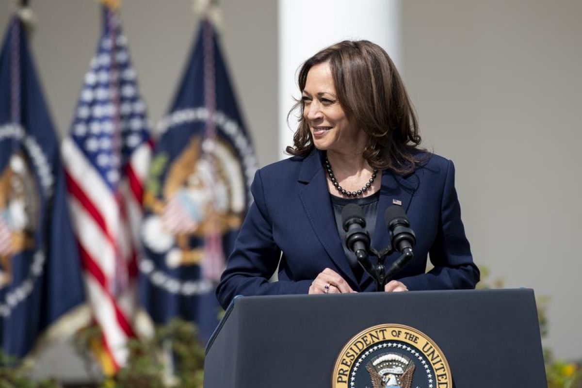 Kamala Harris raih suara cukup untuk pencalonan oleh Partai Demokrat