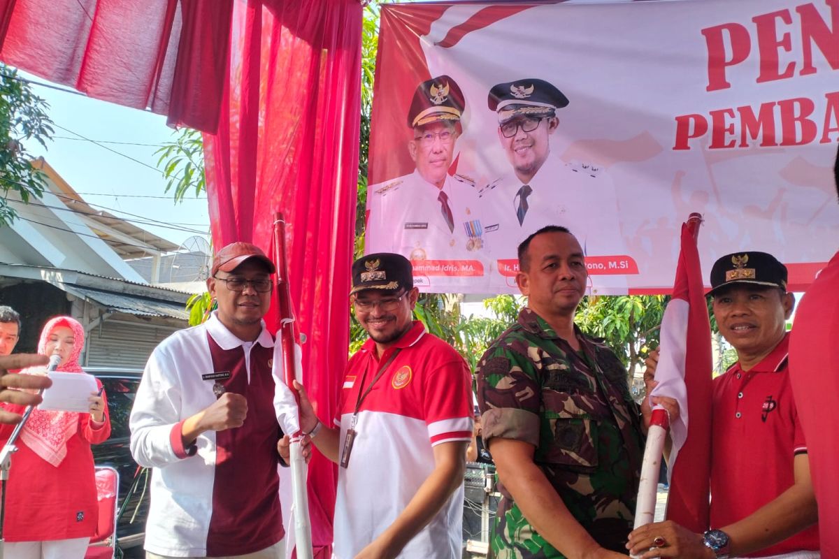 Pemkot Depok canangkan gerakan pembagian 20 ribu Bendera Merah Putih