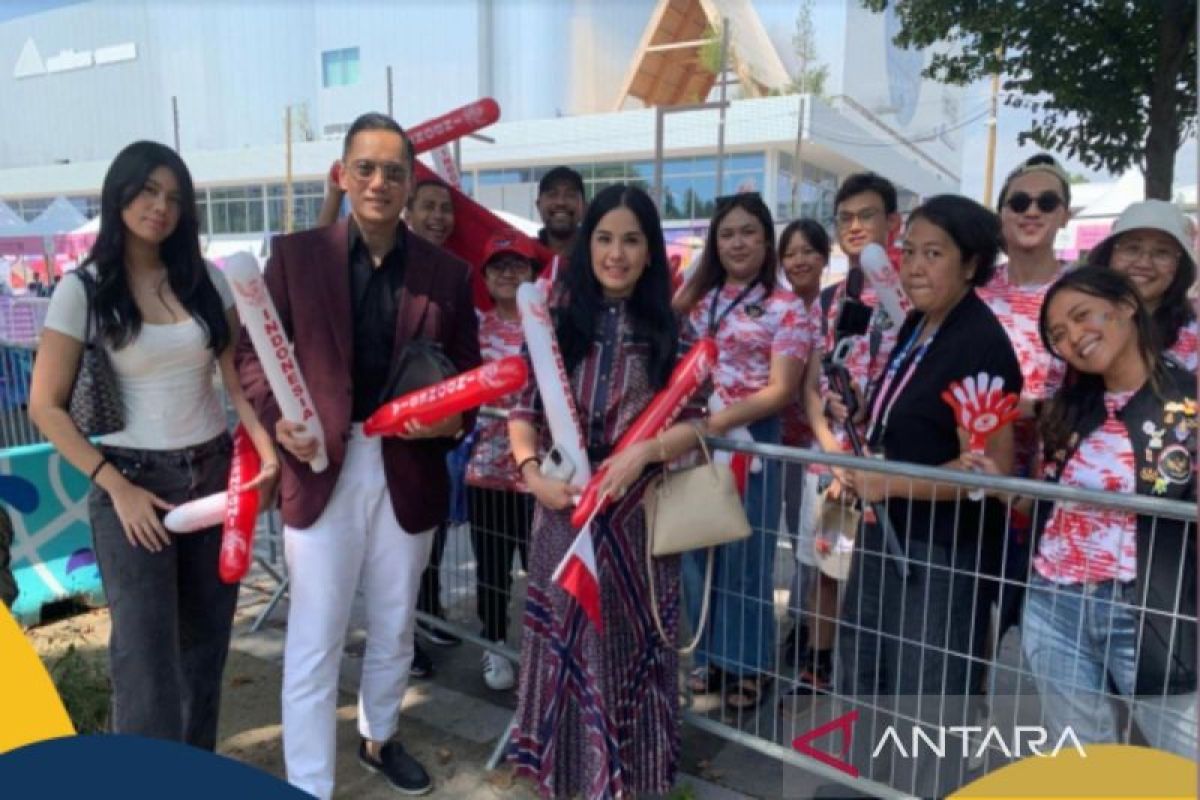 Menteri AHY support atlet Indonesia di Olimpiade Paris