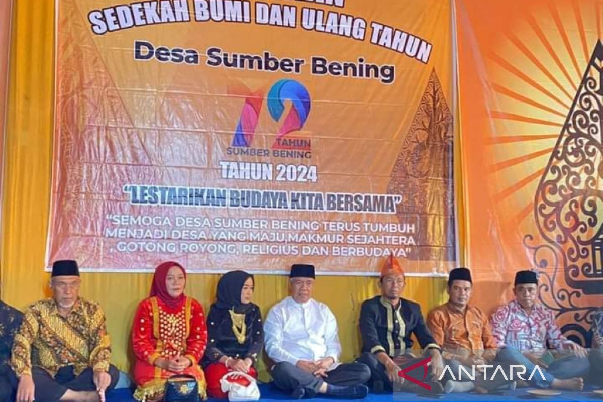 Bupati: Sedekah bumi adalah wujud syukur masyarakat Rejang Lebong