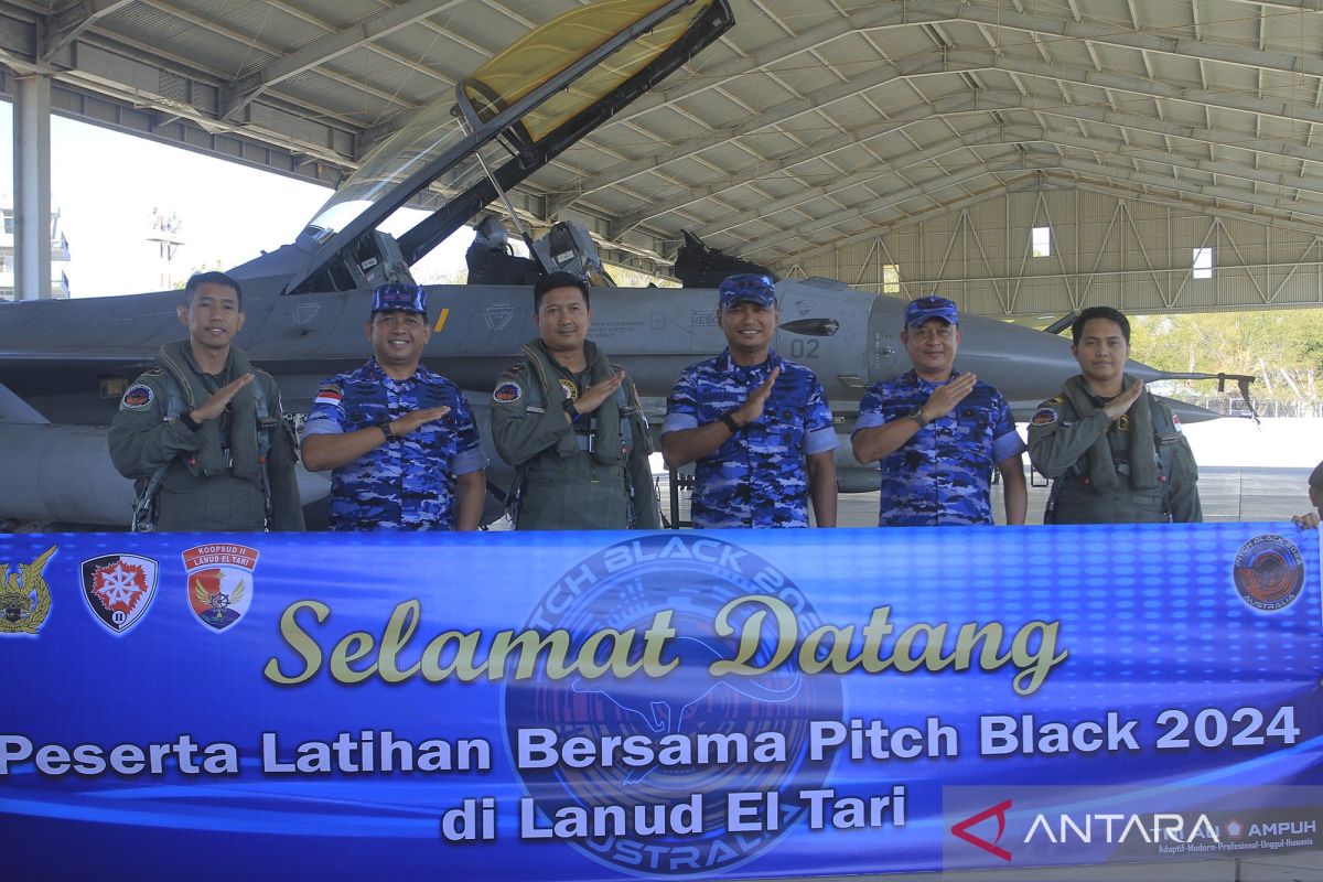 Enam pesawat tempur F-16 kembali usai jalani latihan Pitch Black 2024