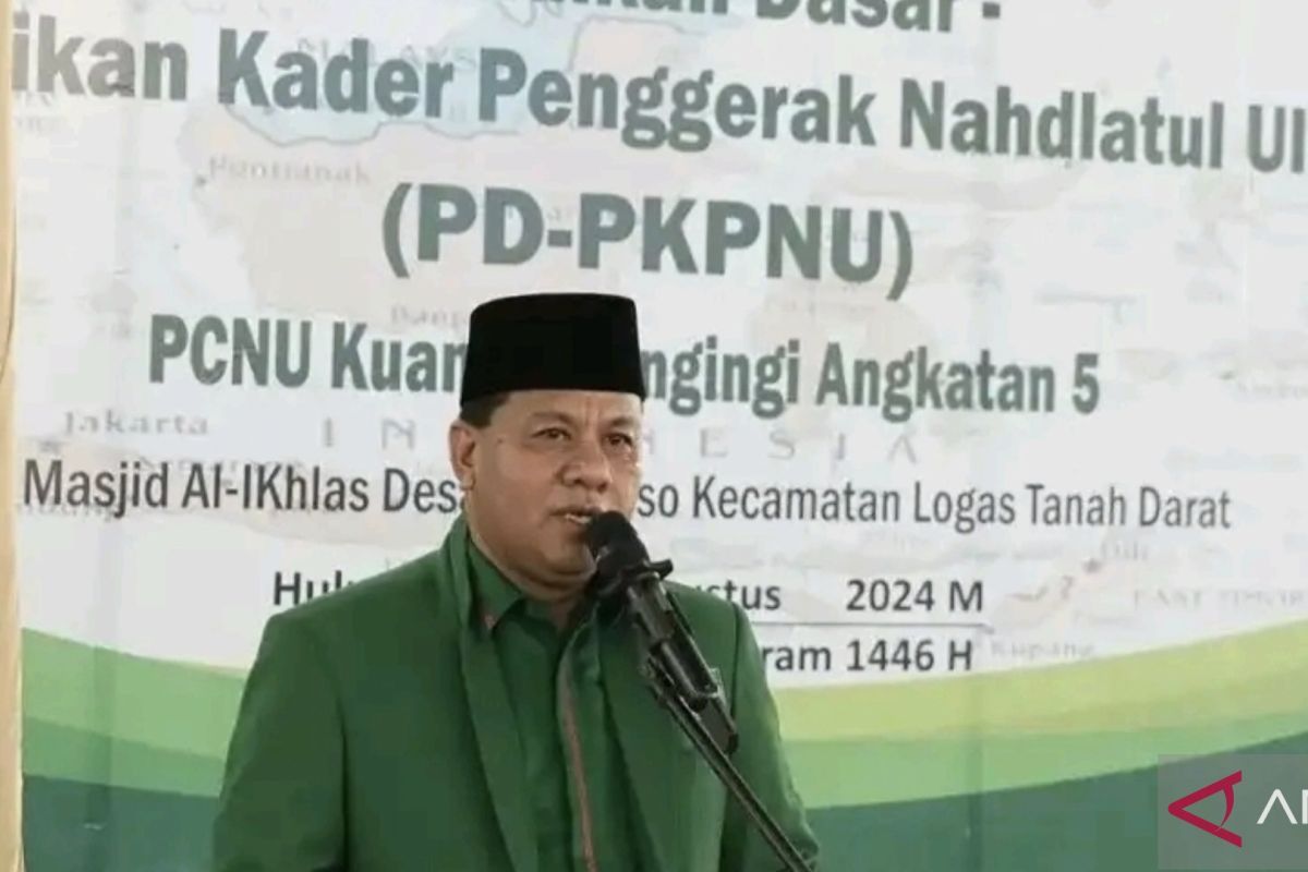 Bupati buka acara pendidikan kaderisasi NU