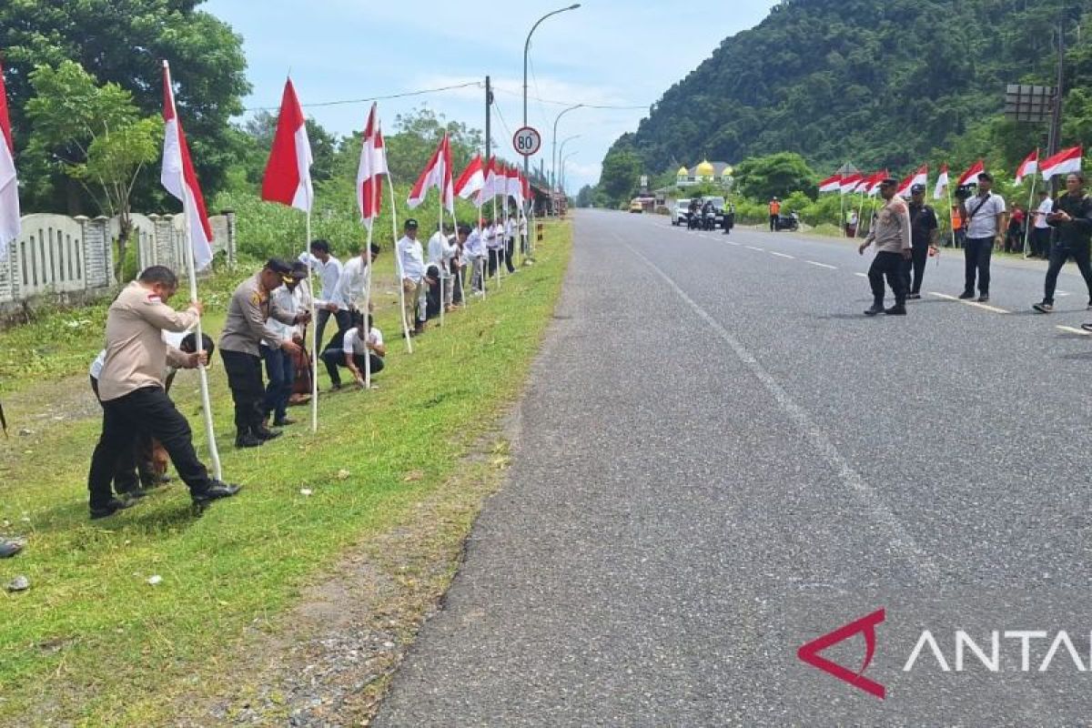 Pemkab Aceh Besar imbau masyarakat kibarkan bendera merah putih