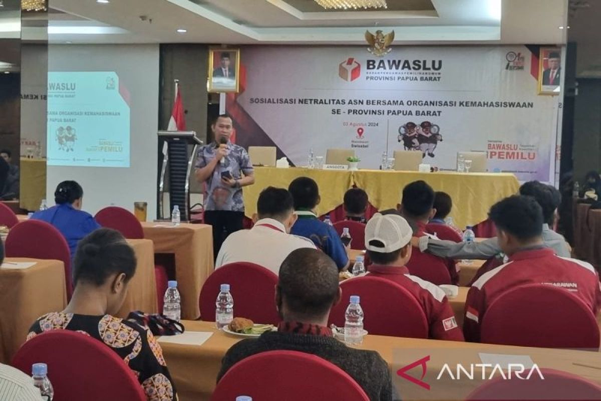 Bawaslu Papua Barat ajak mahasiswa awasi netralitas ASN saat Pilkada