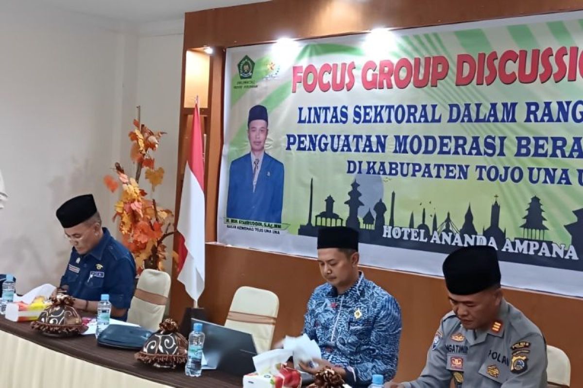 Kemenag Kabupaten Tojo Una-Una dan FKUB memperkuat moderasi beragama