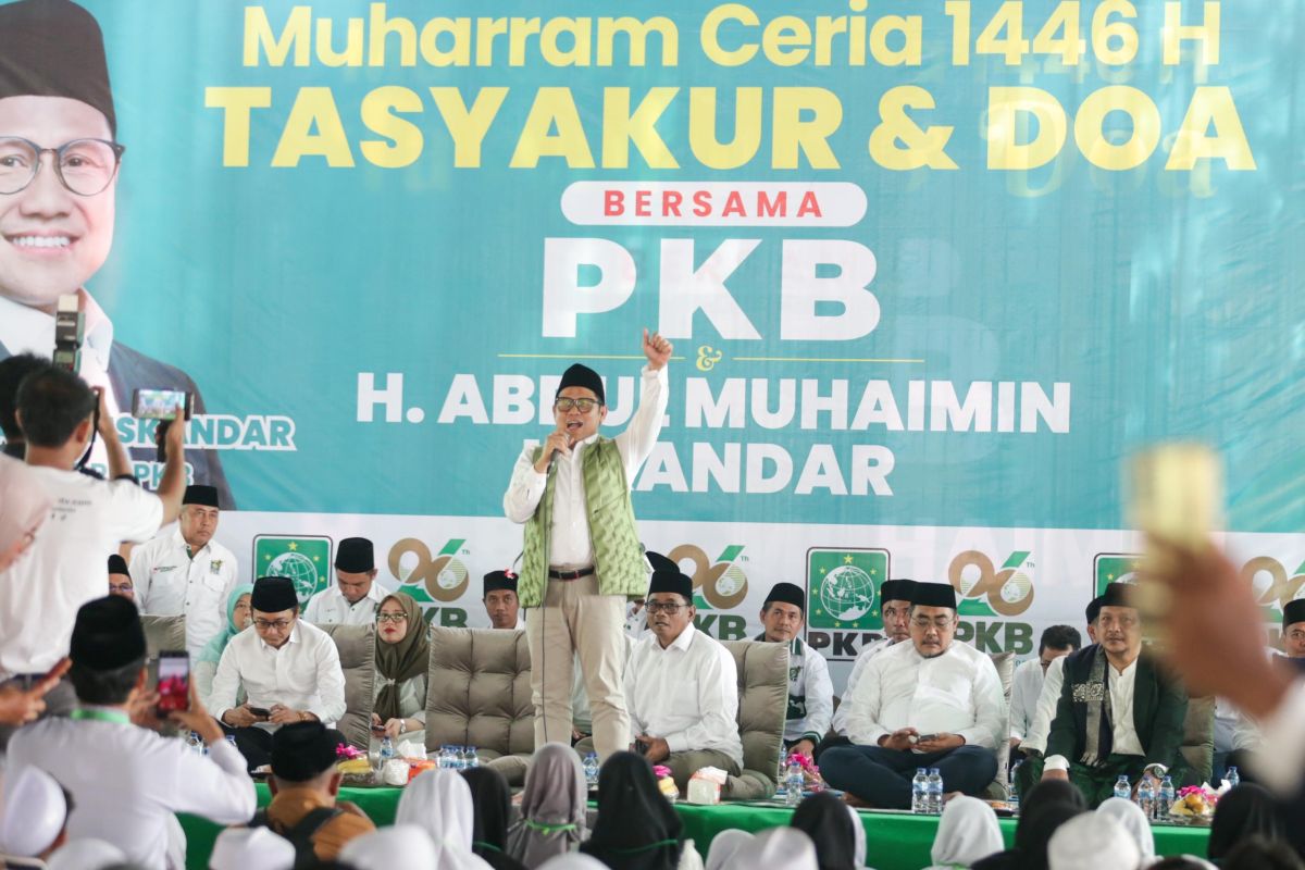 Ketua Umum PKB peringati Muharam dengan santuni 4.444 anak yatim piatu