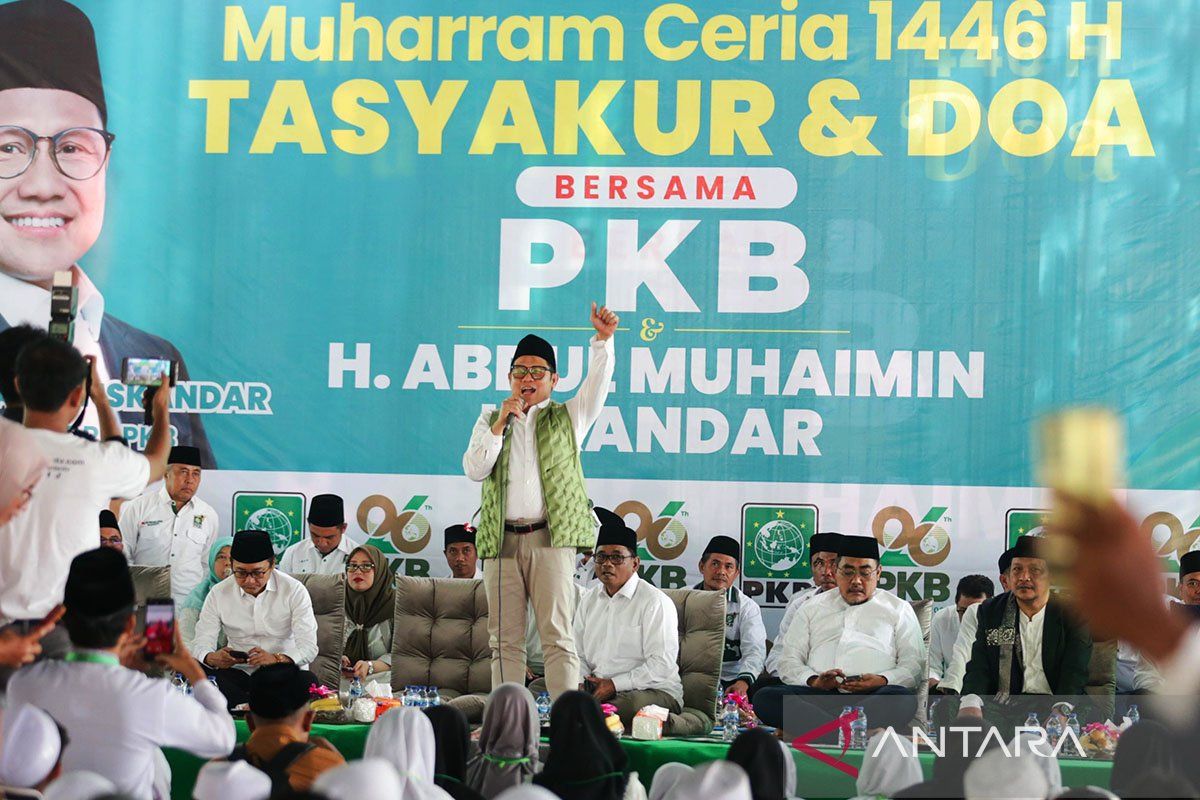 Ketua Umum PKB peringati Muharam dengan santuni 4.444 anak yatim piatu