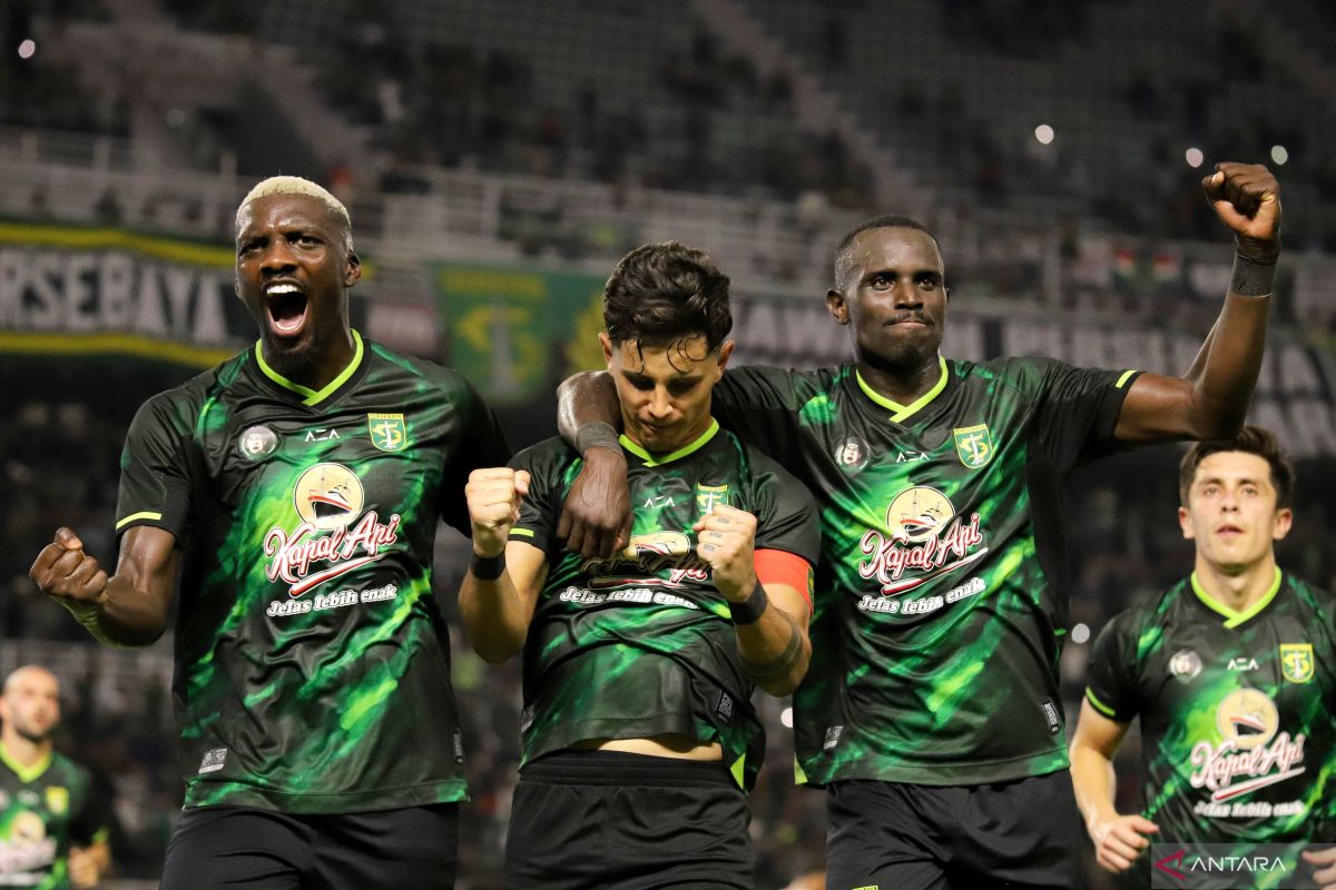 Persebaya kalahkan Persik 2-0 dalam laga "Team Launching Game"