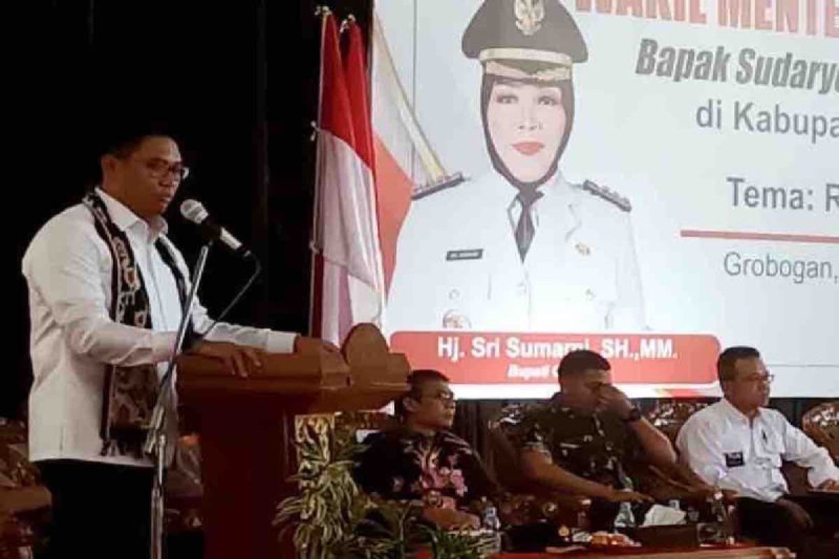 Kementan harap petani Grobogan gunakan benih bersertifikat