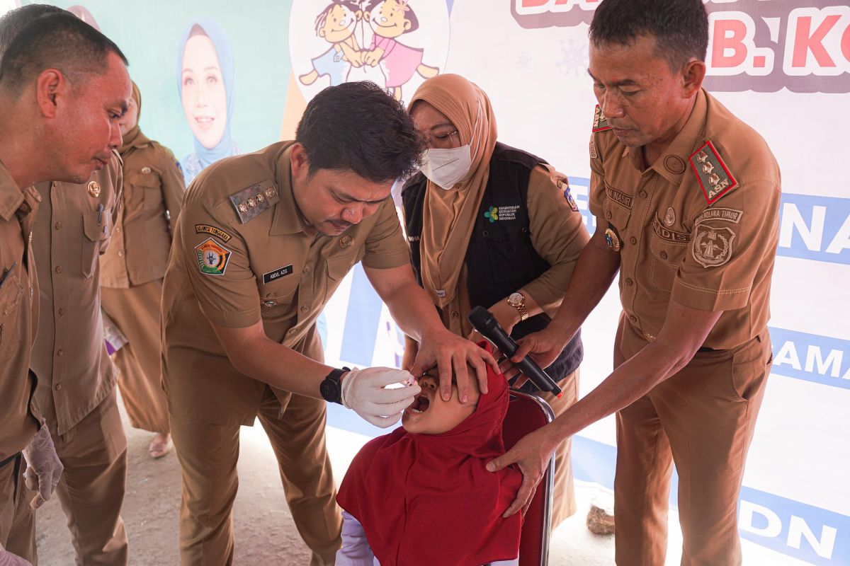 Bupati Kolaka: Generasi emas yang dicanangkan Presiden Jokowi harus bebas polio