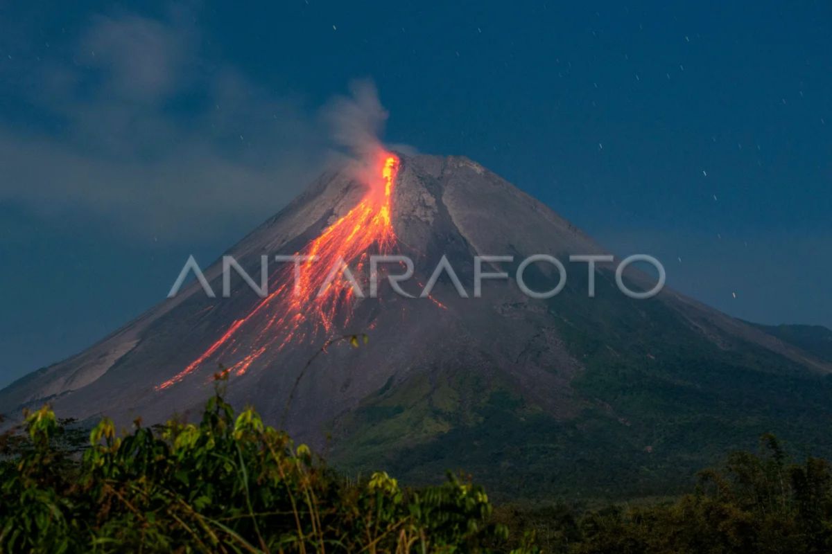 Dalam sepekan, Gunung Merapi luncurkan 148 kali guguran lava