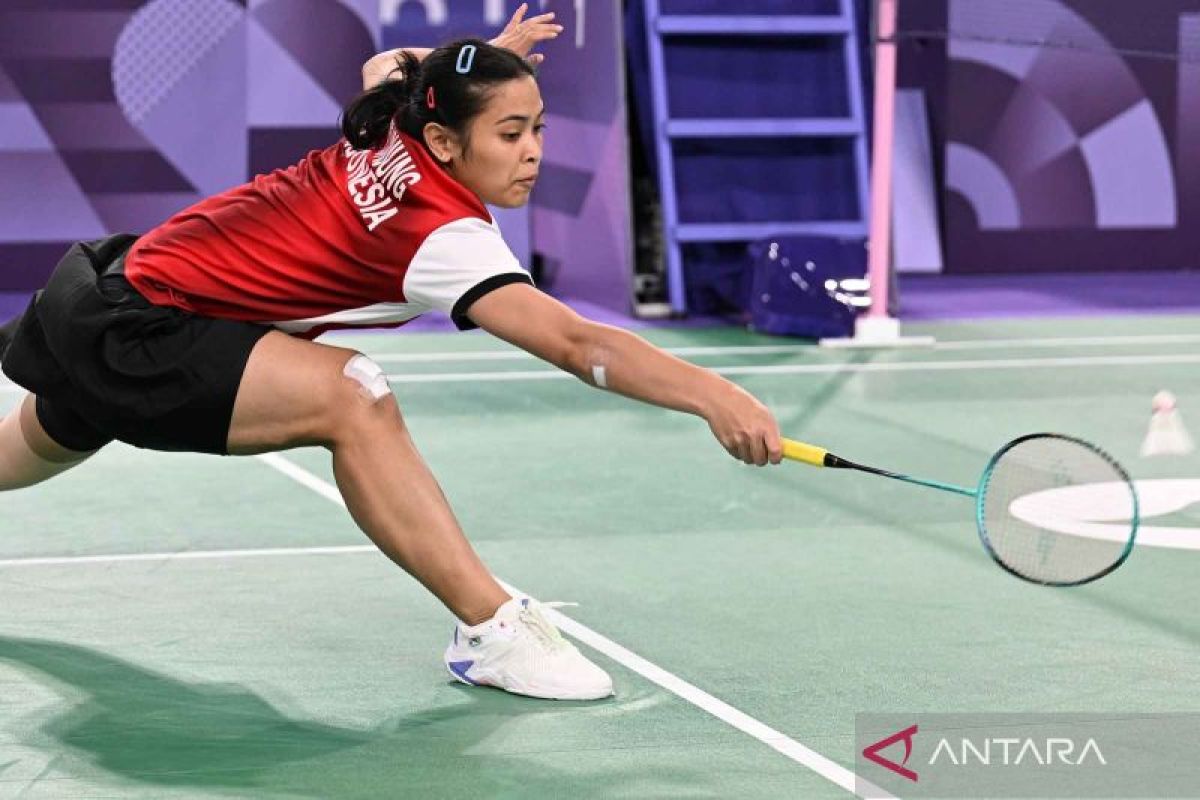 Laju Gregoria di Olimpiade Paris dihentikan peringkat satu dunia