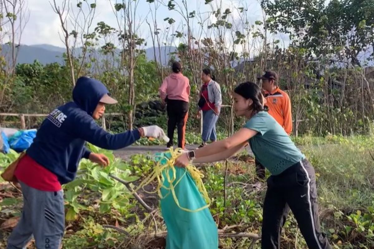 UI bersihkan Pantai Monggalan Bali upaya dukung kelestarian lingkungan pesisir