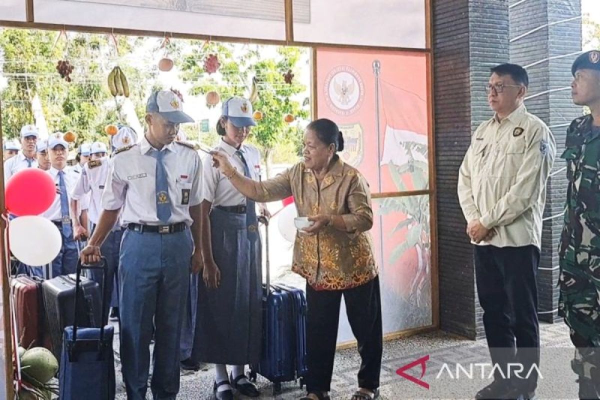 Paskibraka Gunung Mas jalani pusdiklat sistem Desa Bahagia