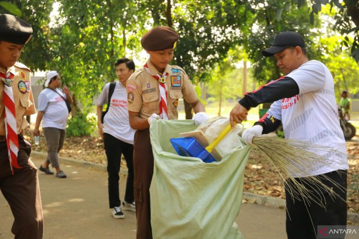 DPP LDII pertebal nasionalisme generasi muda lewat kerja bakti