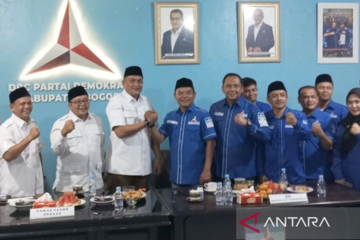 Partai Demokrat dukung Rudy Susmanto pada Pilkada Kabupaten Bogor