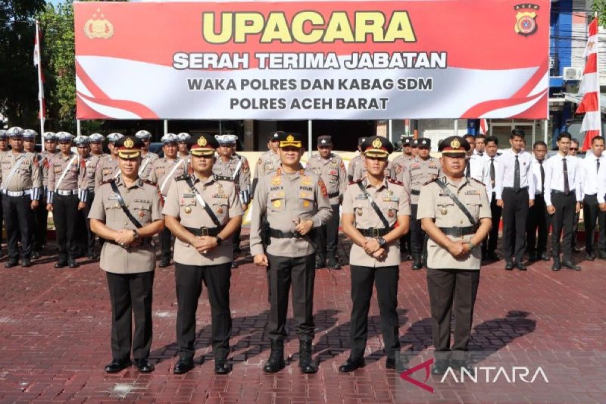 Kompol Anton Praptono jabat Wakapolres Aceh Barat