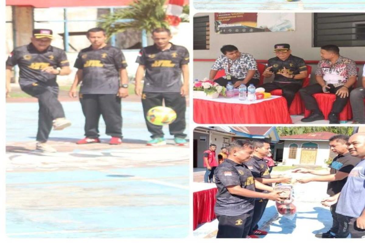 Lapas Ulu Siau gelar pertandingan futsal peringati Hari Pengayoman ke-79