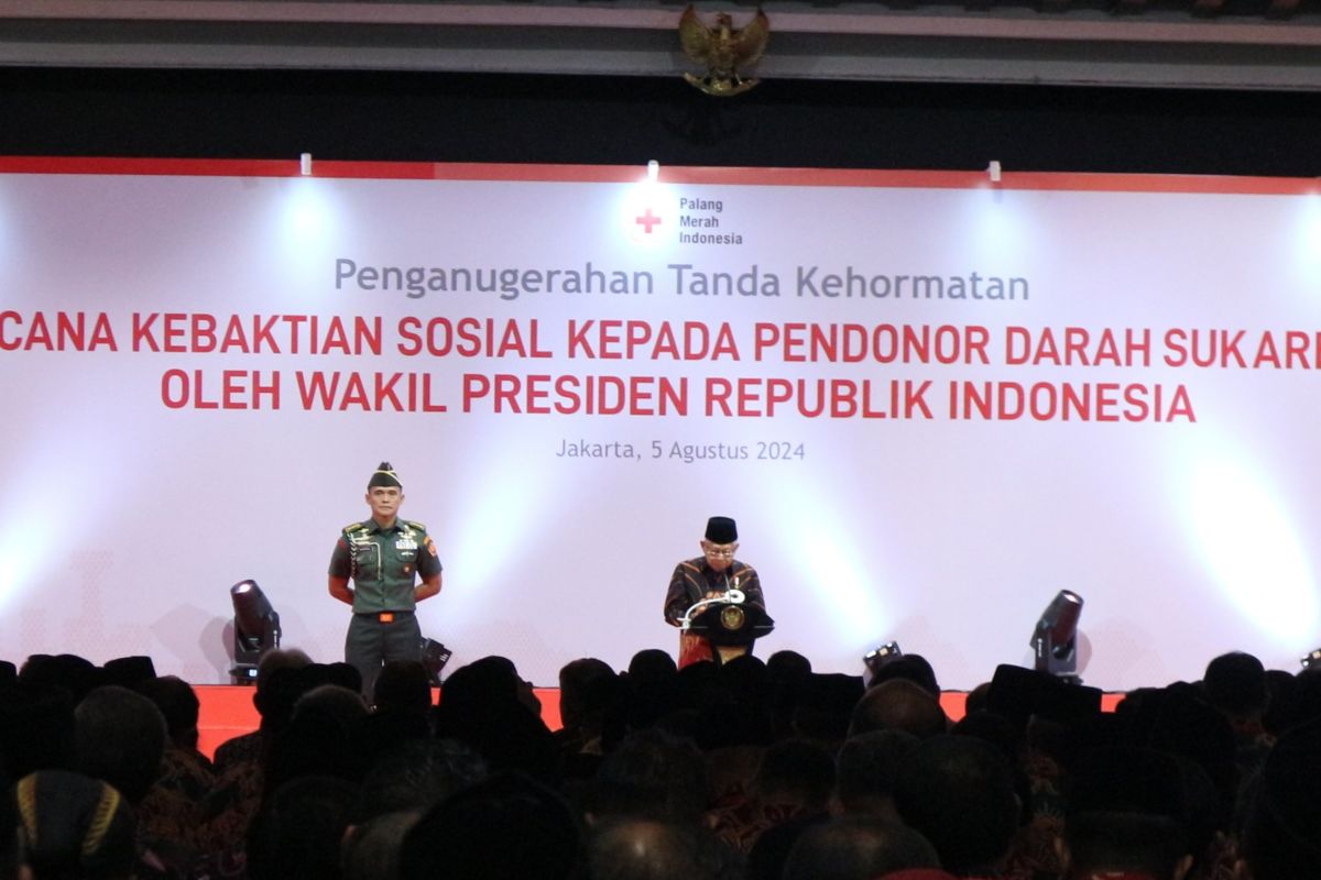 Wapres dorong pengembangan program fraksionasi plasma lokal