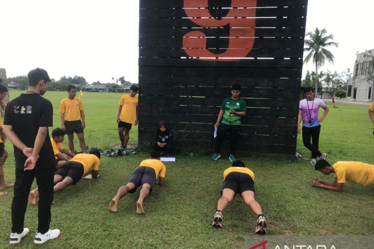 Atlet kriket PON Sumut intensifkan  latihan fisik