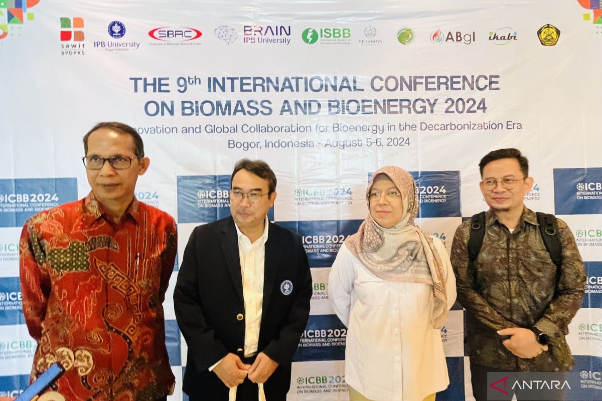 Tujuh negara hadiri ICBB 2024 di Bogor, diskusi soal biomassa dan bioenergi