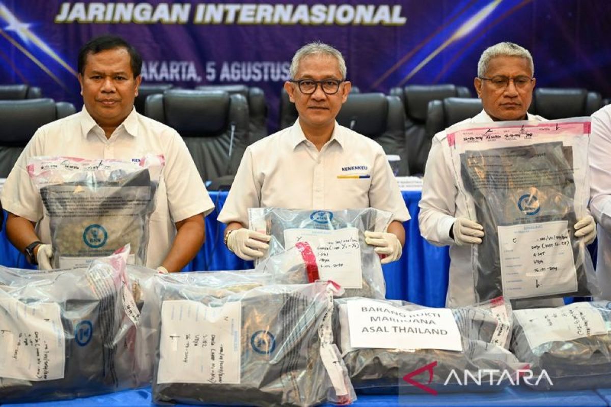 BNN: Penyelundup ganja dari Thailand bagian sindikat internasional