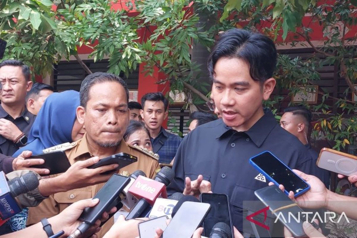 Gibran: Menu makan bergizi gratis bisa diganti, asal terpenuhi nutrisi