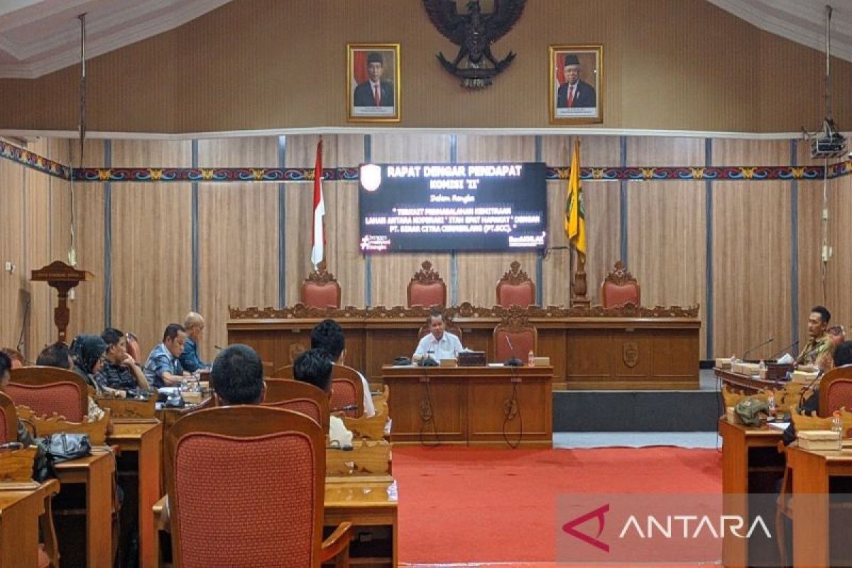 DPRD Kotim rekomendasikan status quo lahan kemitraan perusahaan dan koperasi