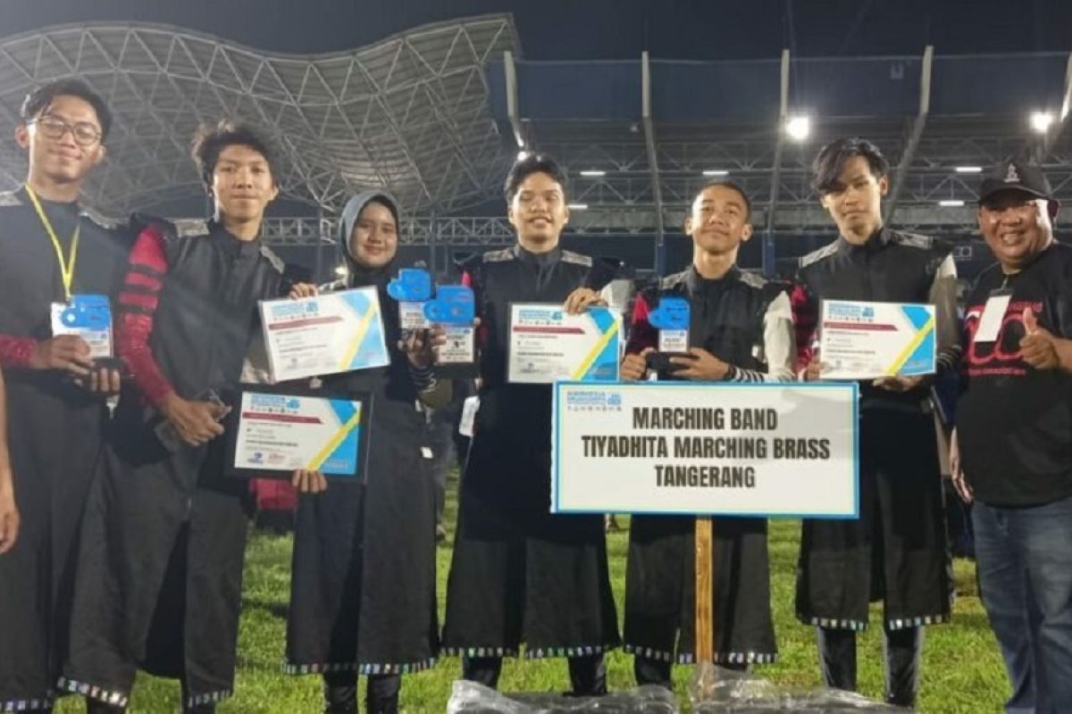 Kelompok drum Tangerang juara di ajang Drum Corps International