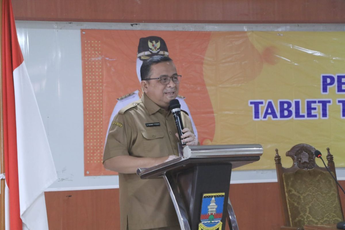 Dinkes Kabupaten Serang beri tablet tambah darah siswi SMP