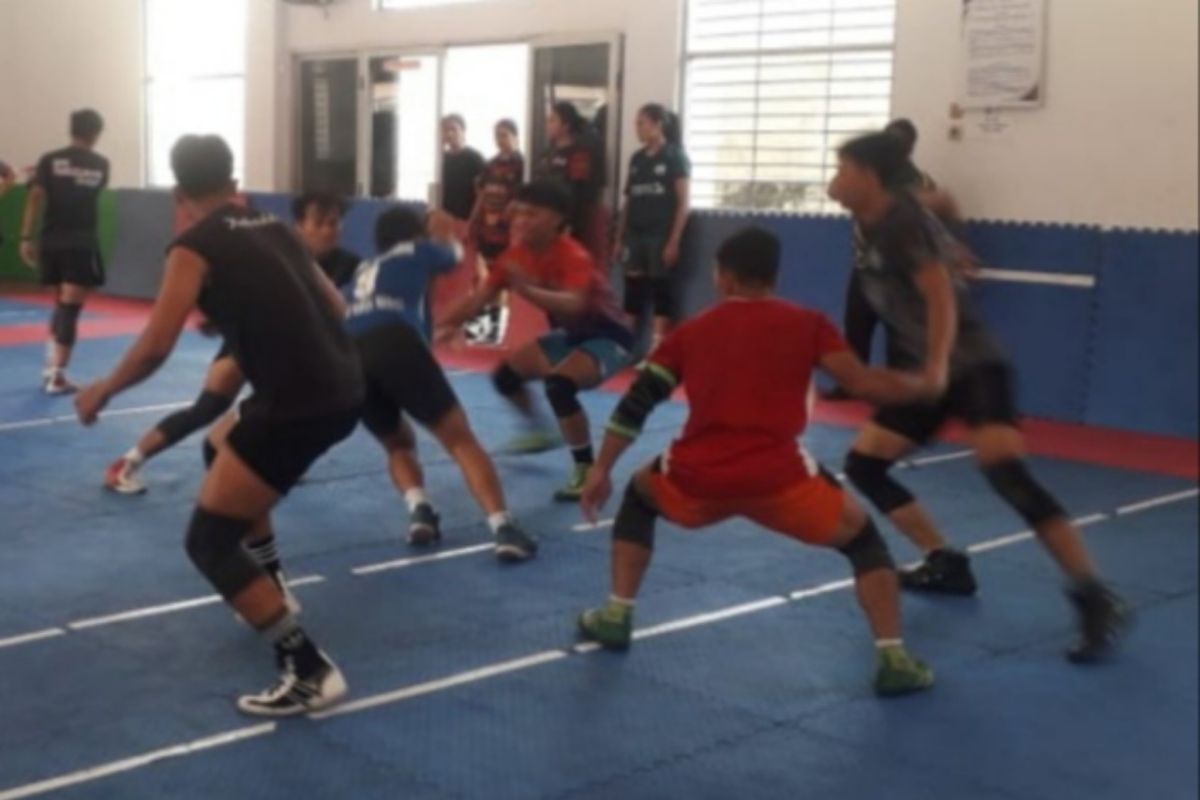 Persiapan atlet kabadi  PON Sumut sudah capai 80 persen